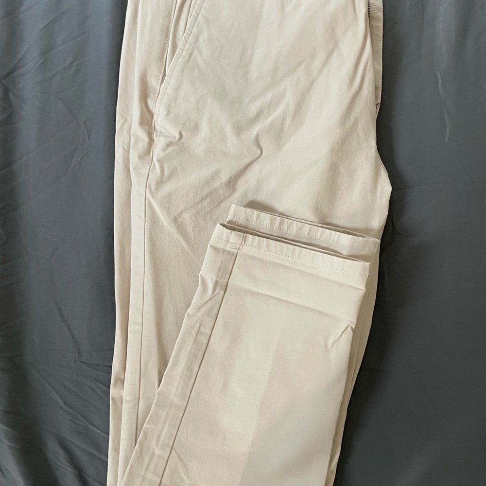Men slim beige chinos 32x28